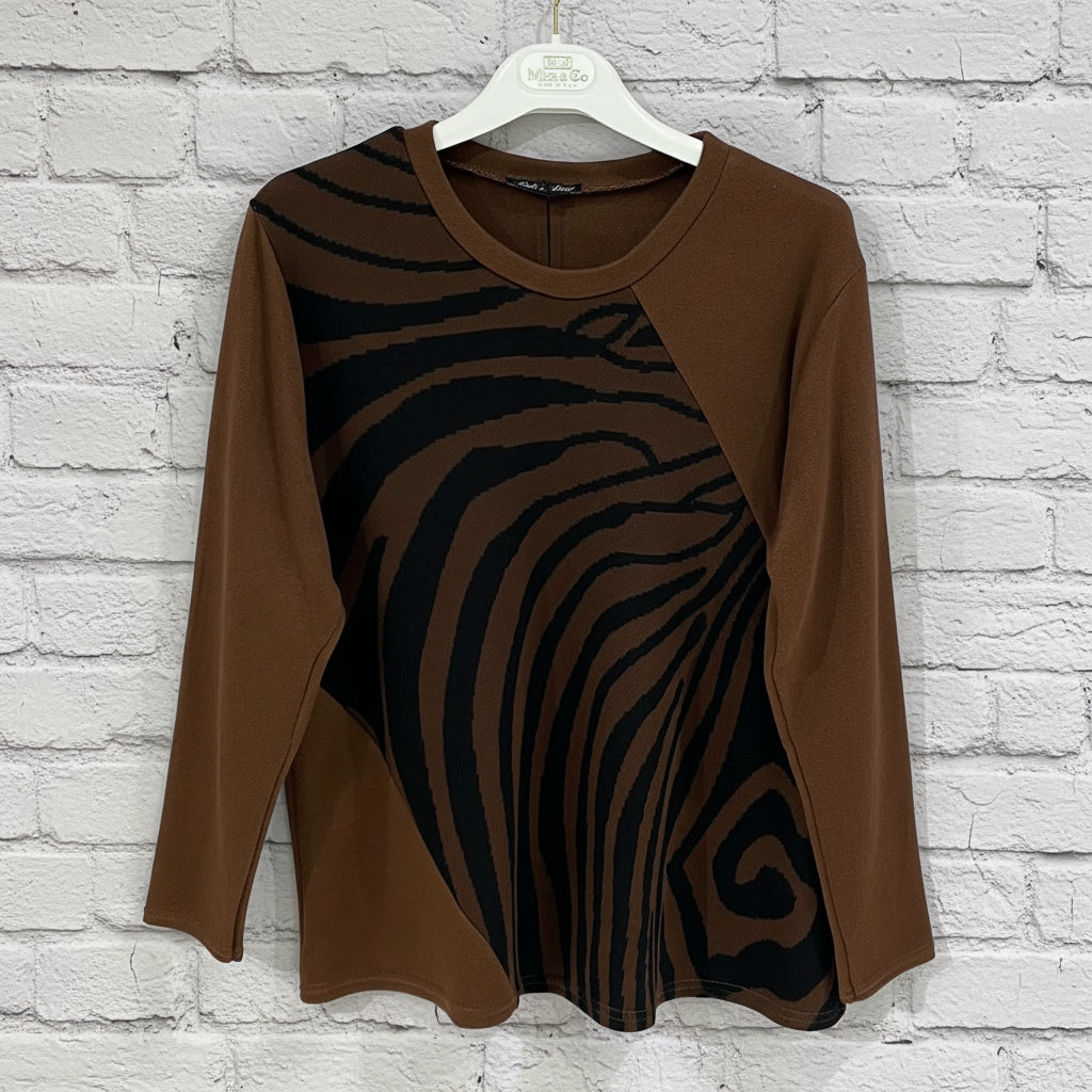 Maglioncino fantasia curvy