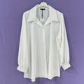 Maxi Camicia brillantini curvy - Prima Fila Moda Curvy