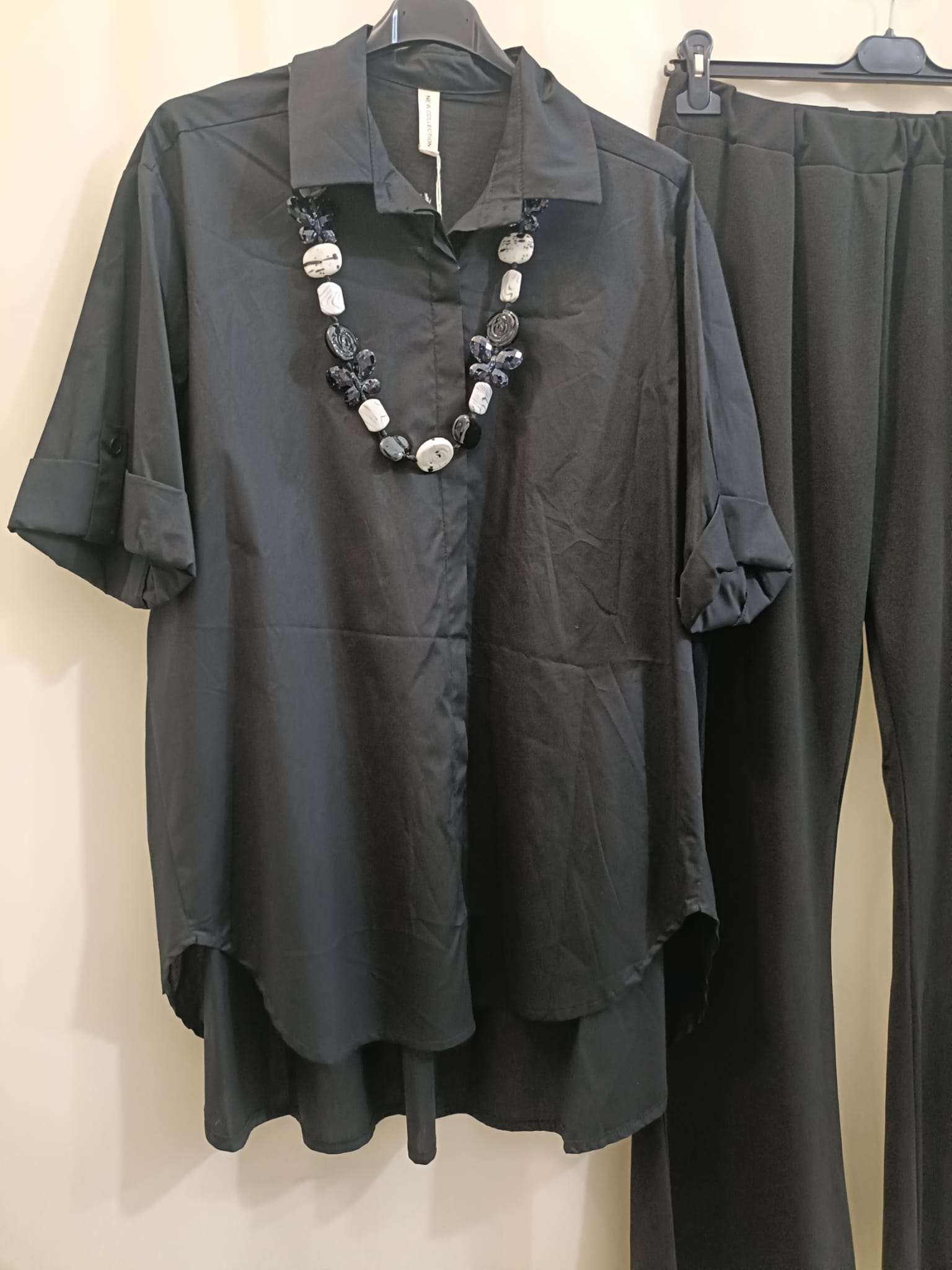 Maxi camicia cotone curvy - Prima Fila Moda Curvy
