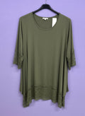 Maxi maglia pizzo curvy - Prima Fila Moda Curvy