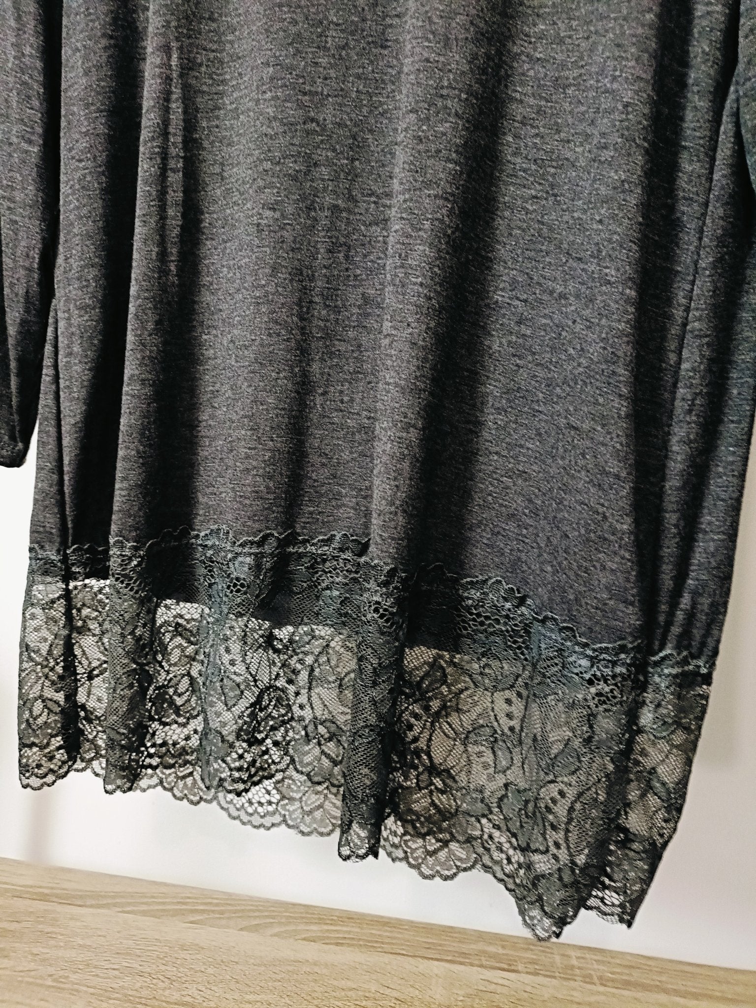 Maxi Maglia Pizzo manica lunga - Prima Fila Moda Curvy