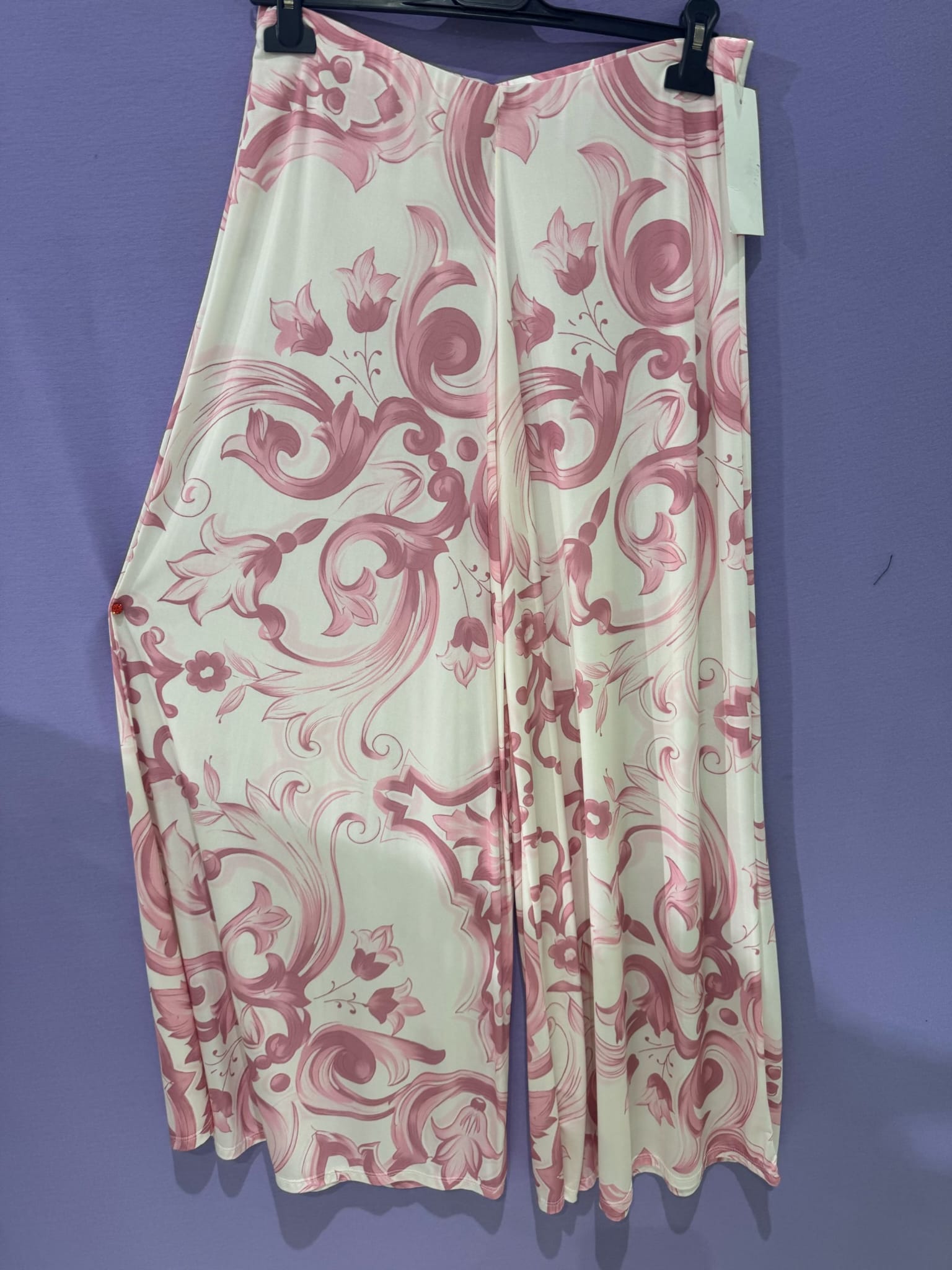 Maxi pantagonna fantasia curvy - Prima Fila Moda Curvy