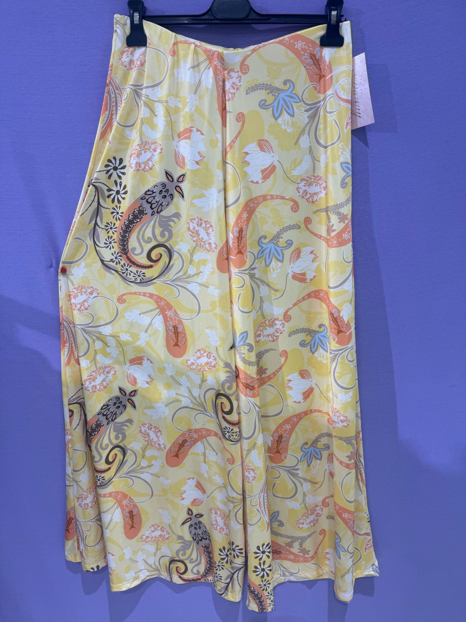 Maxi pantagonna fantasia curvy - Prima Fila Moda Curvy