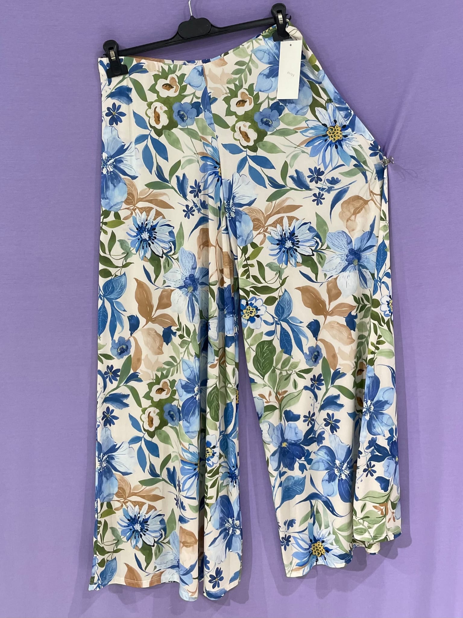 Maxi pantagonna fantasia curvy - Prima Fila Moda Curvy