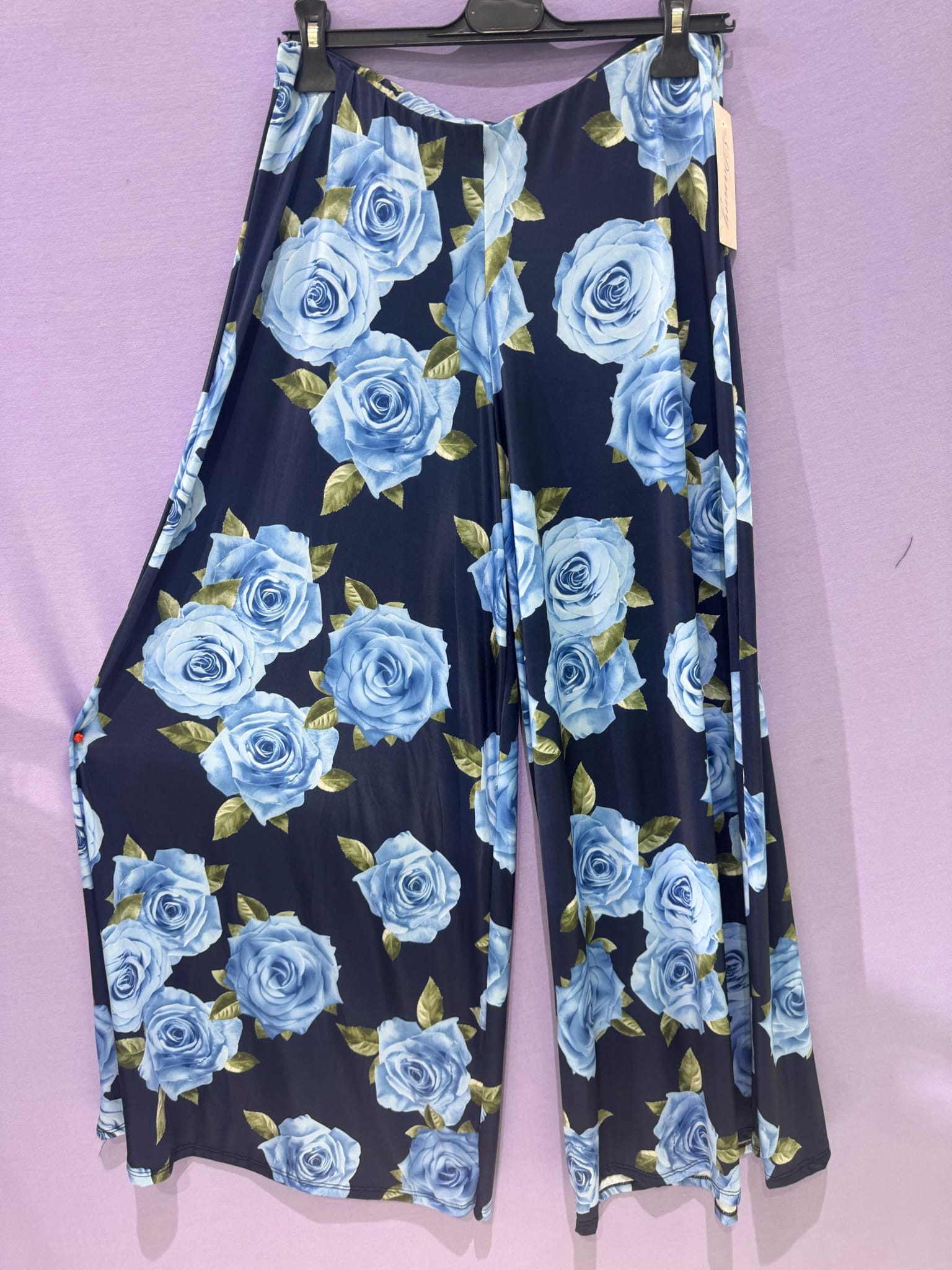 Maxi pantagonna fantasia curvy - Prima Fila Moda Curvy