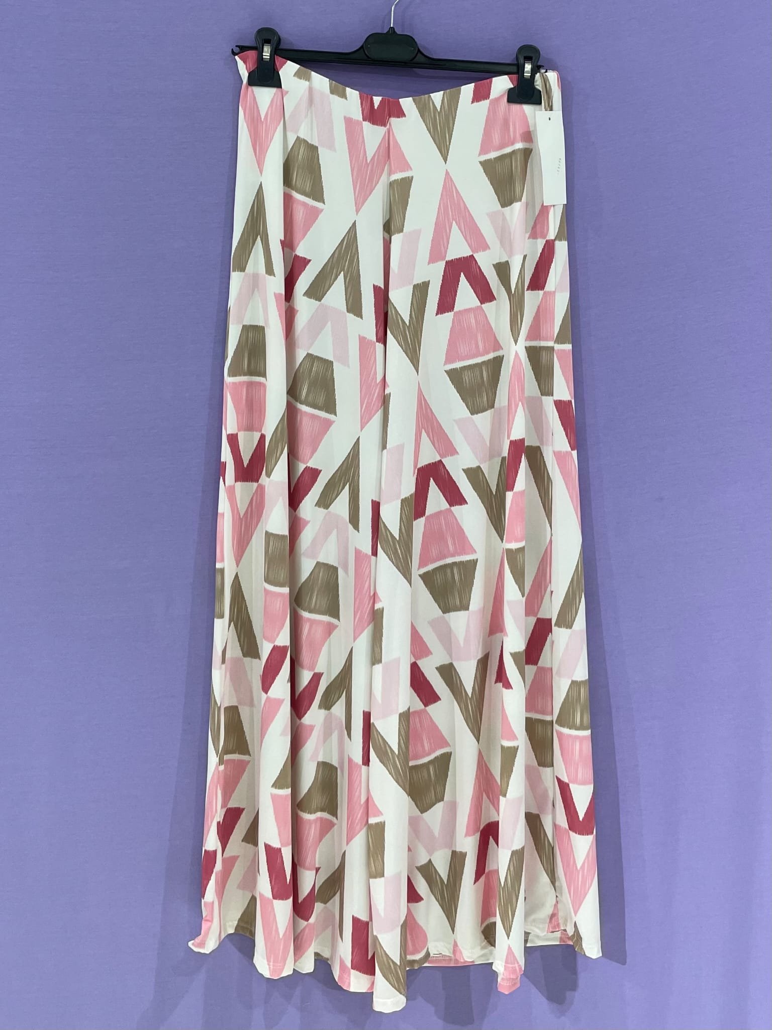 Maxi pantagonna fantasia curvy - Prima Fila Moda Curvy