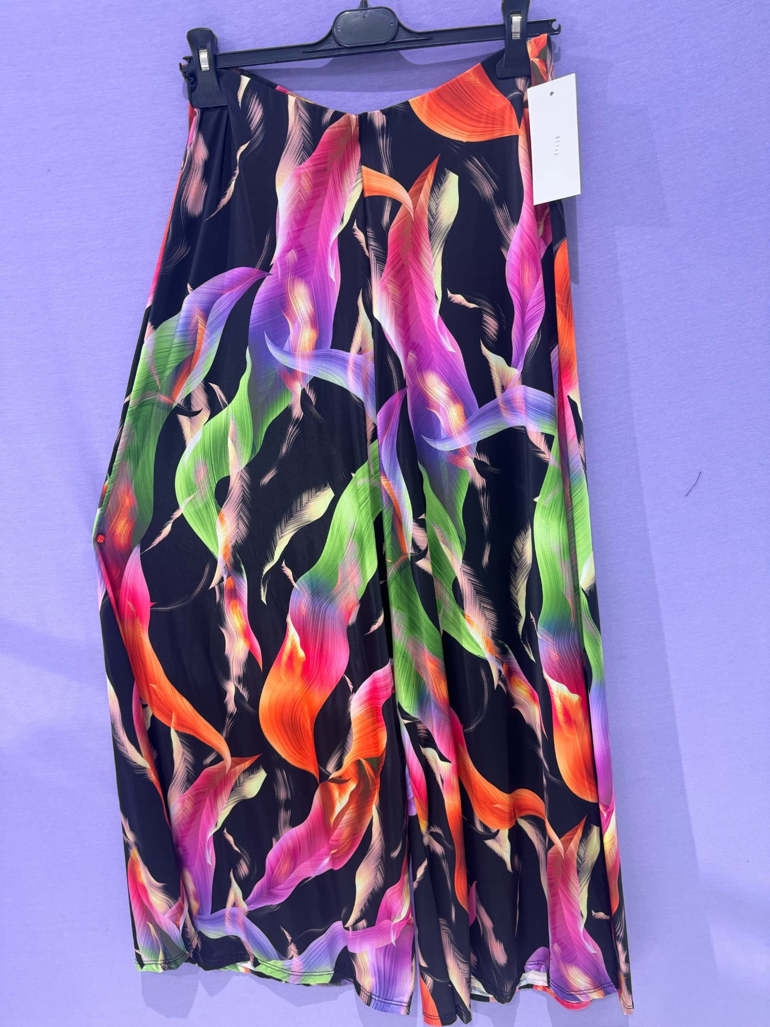 Maxi pantagonna fantasia curvy - Prima Fila Moda Curvy