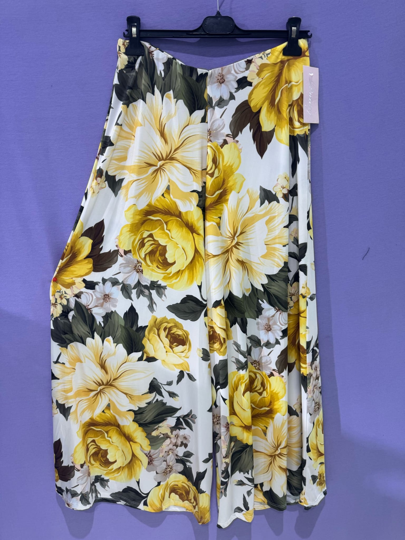 Maxi pantagonna fantasia curvy - Prima Fila Moda Curvy