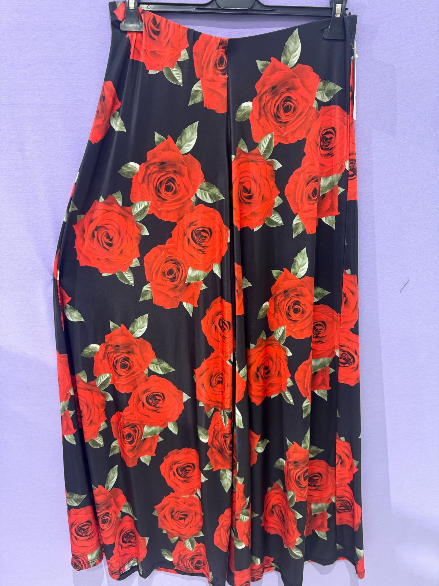 Maxi pantagonna fantasia curvy - Prima Fila Moda Curvy