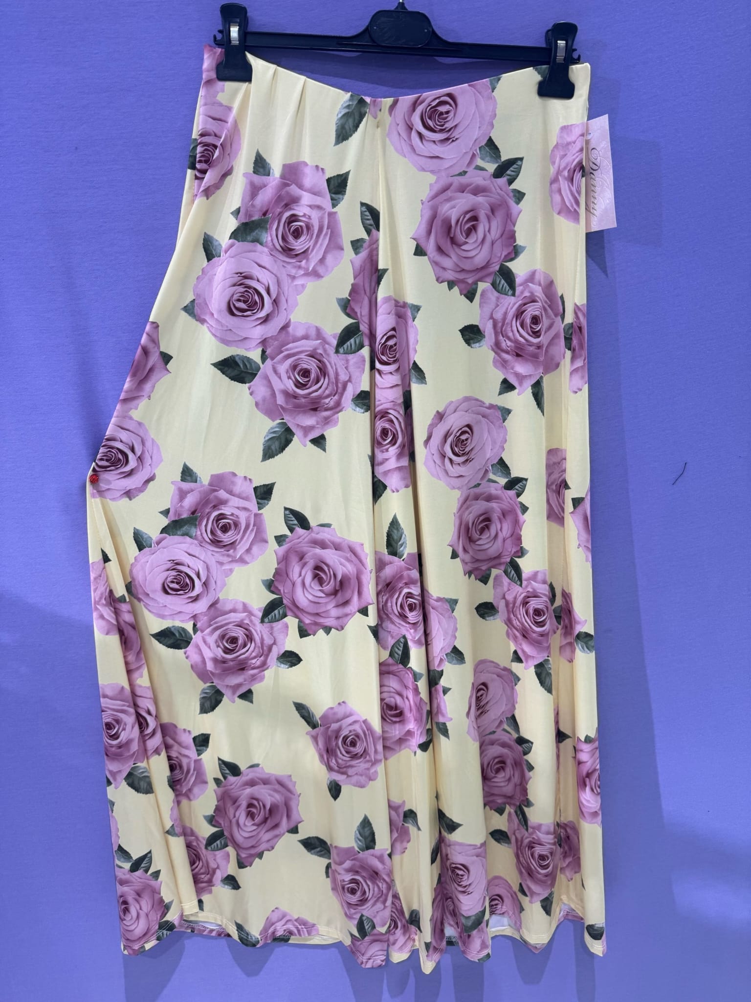 Maxi pantagonna fantasia curvy - Prima Fila Moda Curvy