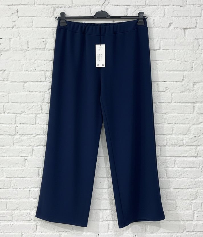 Maxi pantalone elasticizzato curvy - Prima Fila Moda Curvy