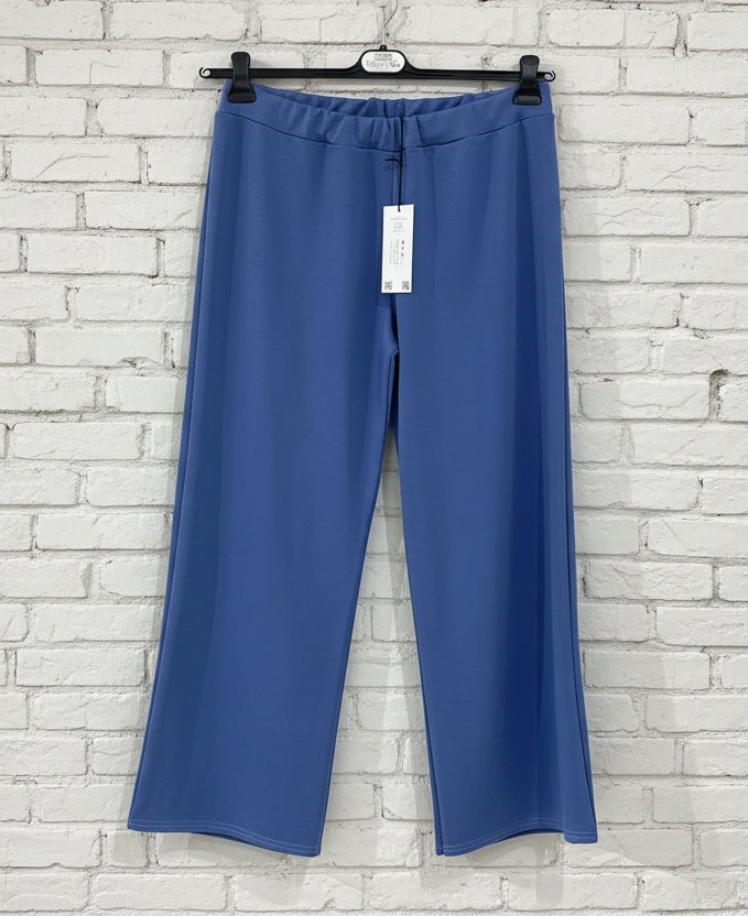 Maxi pantalone elasticizzato curvy - Prima Fila Moda Curvy