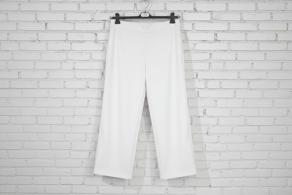Maxi pantalone slip-on curvy