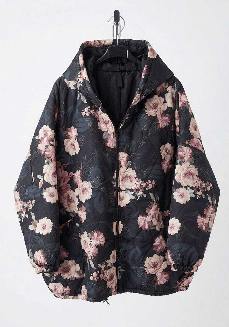 Maxi piumino con cappuccio curvy - Prima Fila Moda Curvy
