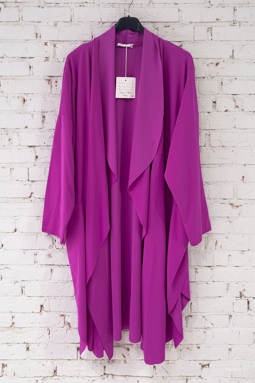 Maxi spolverino curvy - Prima Fila Moda Curvy