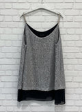 Maxi top paillettes sbrilluccico curvy - Prima Fila Moda Curvy