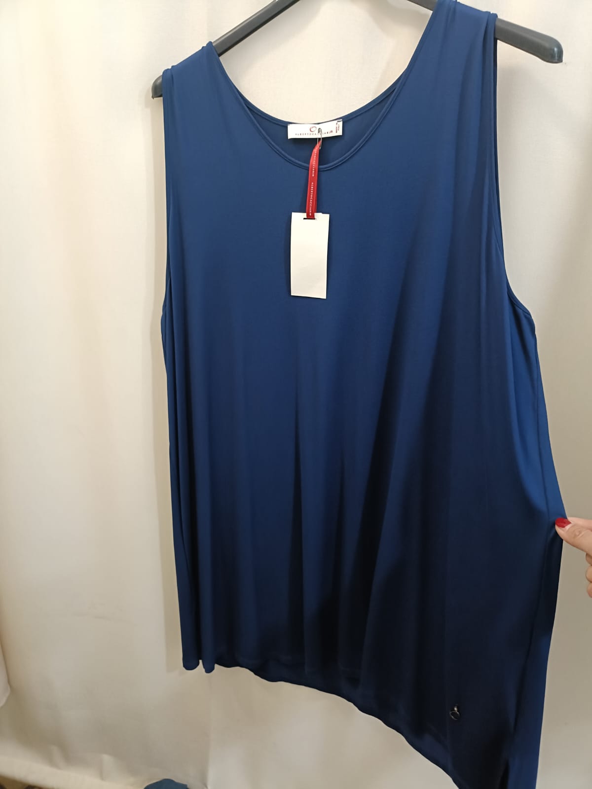Maxi top viscosa elasticizzata curvy - Prima Fila Moda Curvy