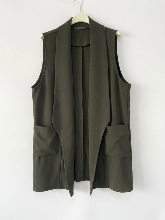 Maxi gilet curvy oversize