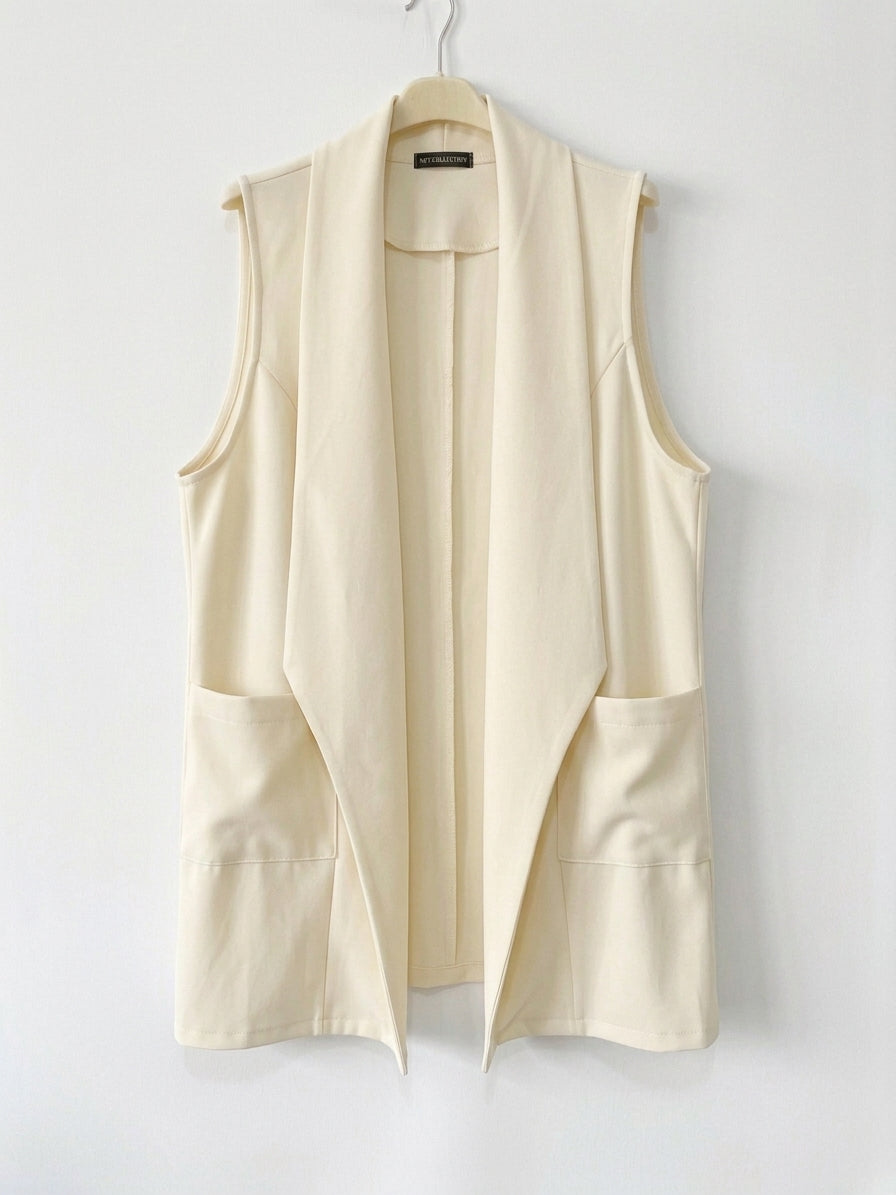 Maxi gilet curvy oversize