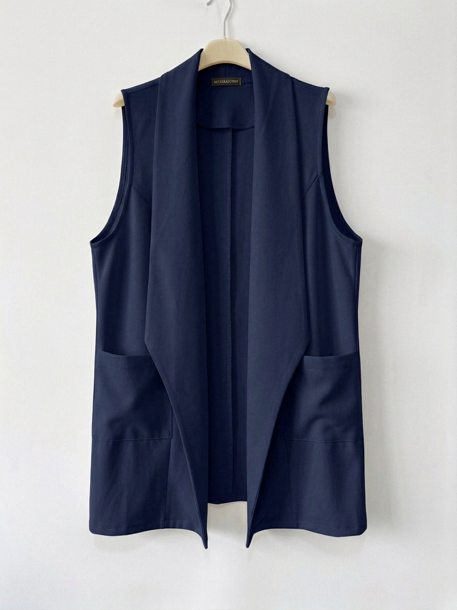 Maxi gilet curvy oversize