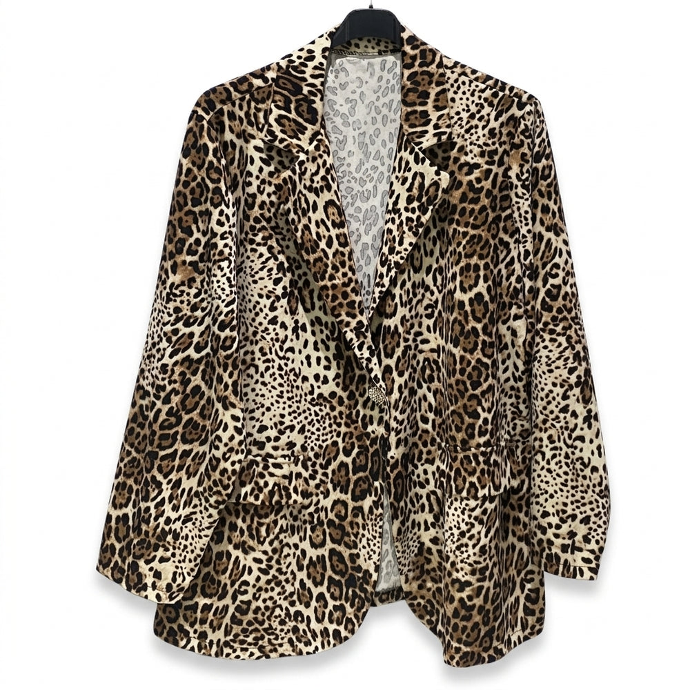 Maxi blazer fantasia curvy