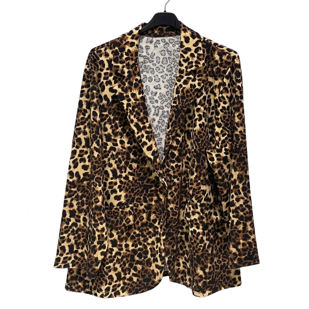 Maxi blazer fantasia curvy