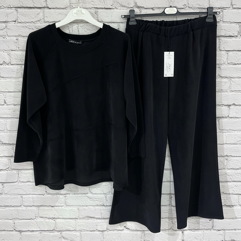 Maxi completo velluto curvy