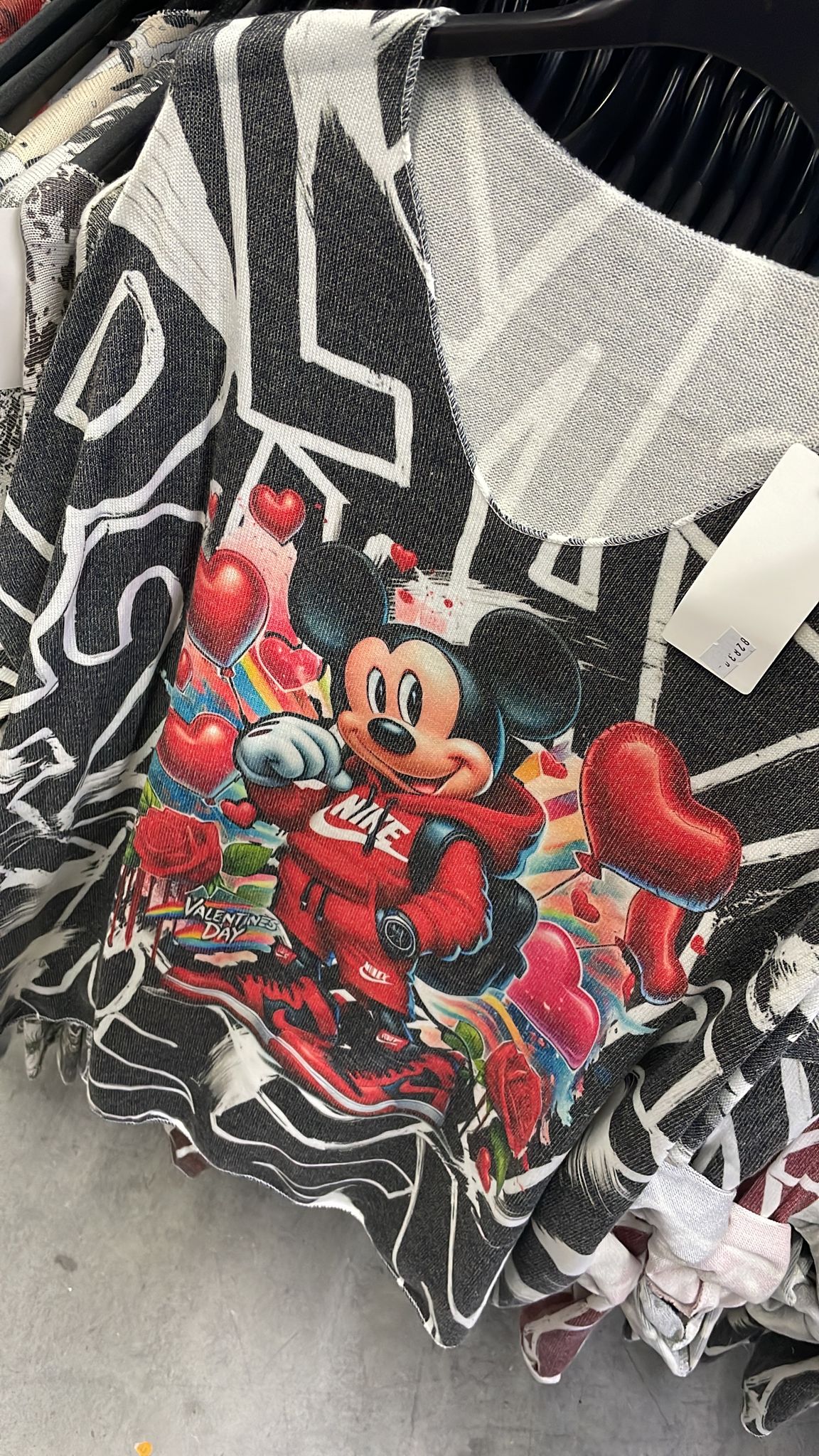 Maxi maglia Mickey fantasia curvy