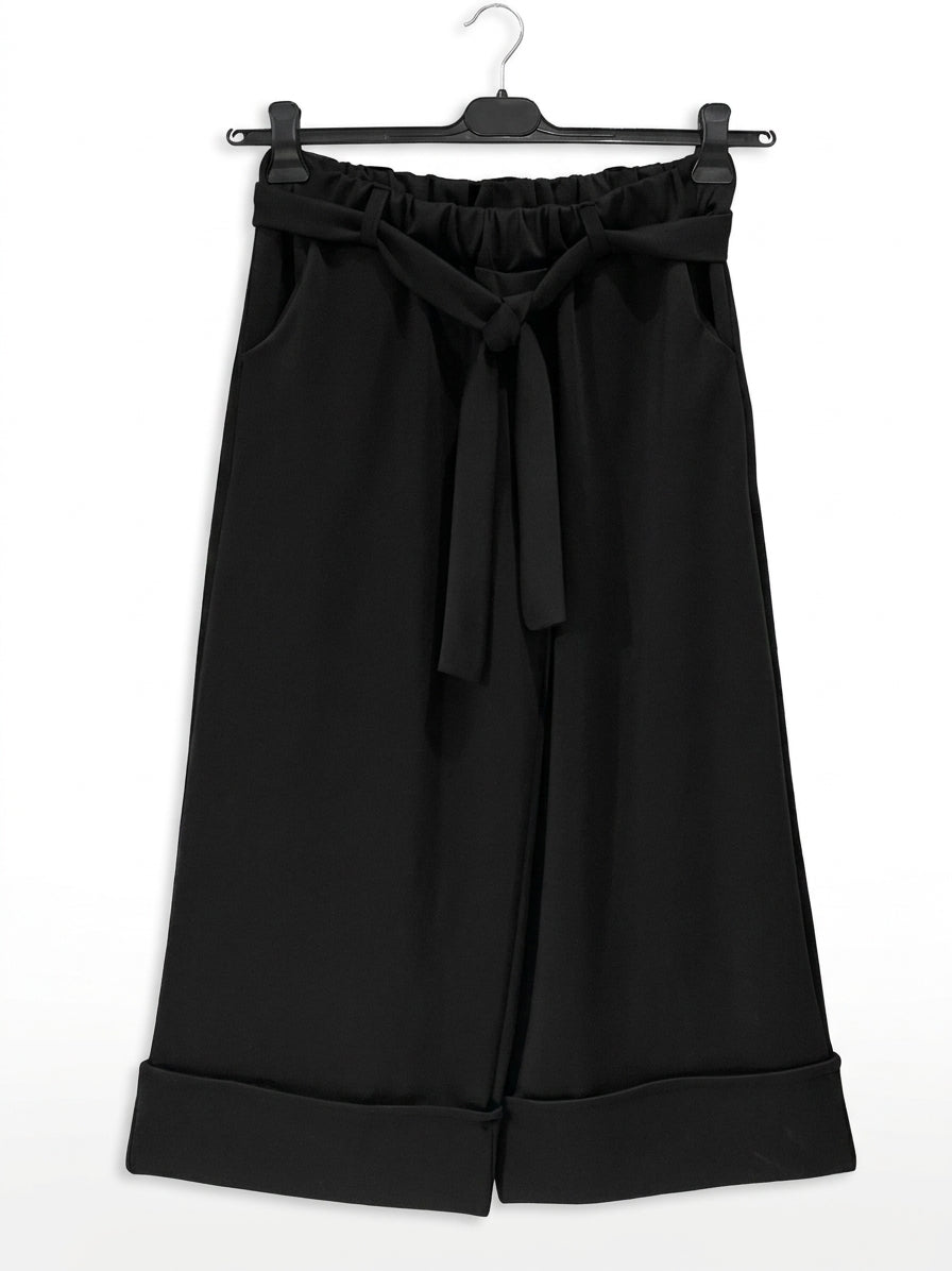 Maxi pantalone pistone laccio curvy