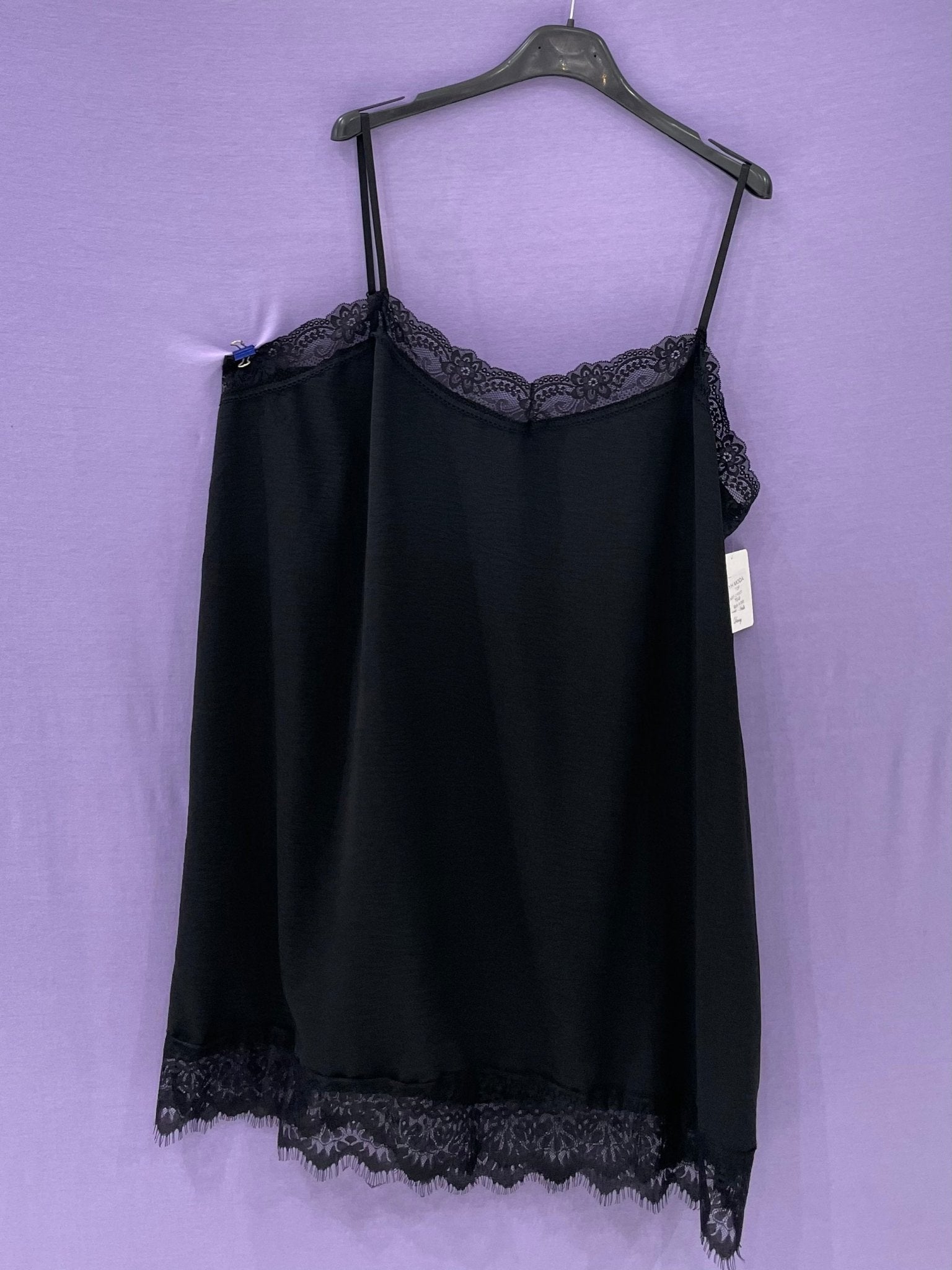 Maxy Top Canotta pizzo - Prima Fila Moda Curvy
