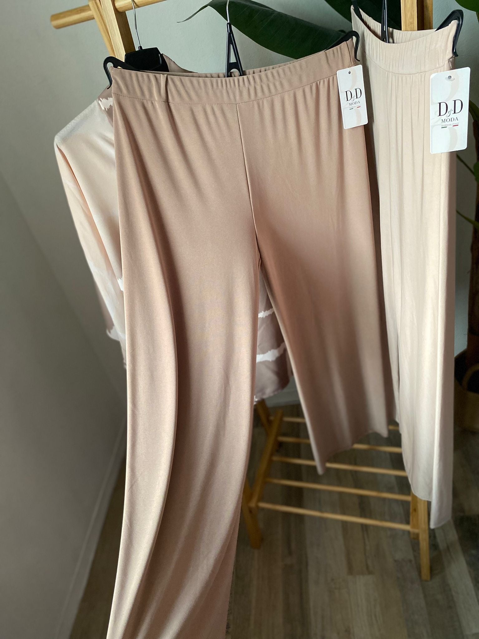 Panta basic taglie comode in viscosa - Prima Fila Moda Curvy