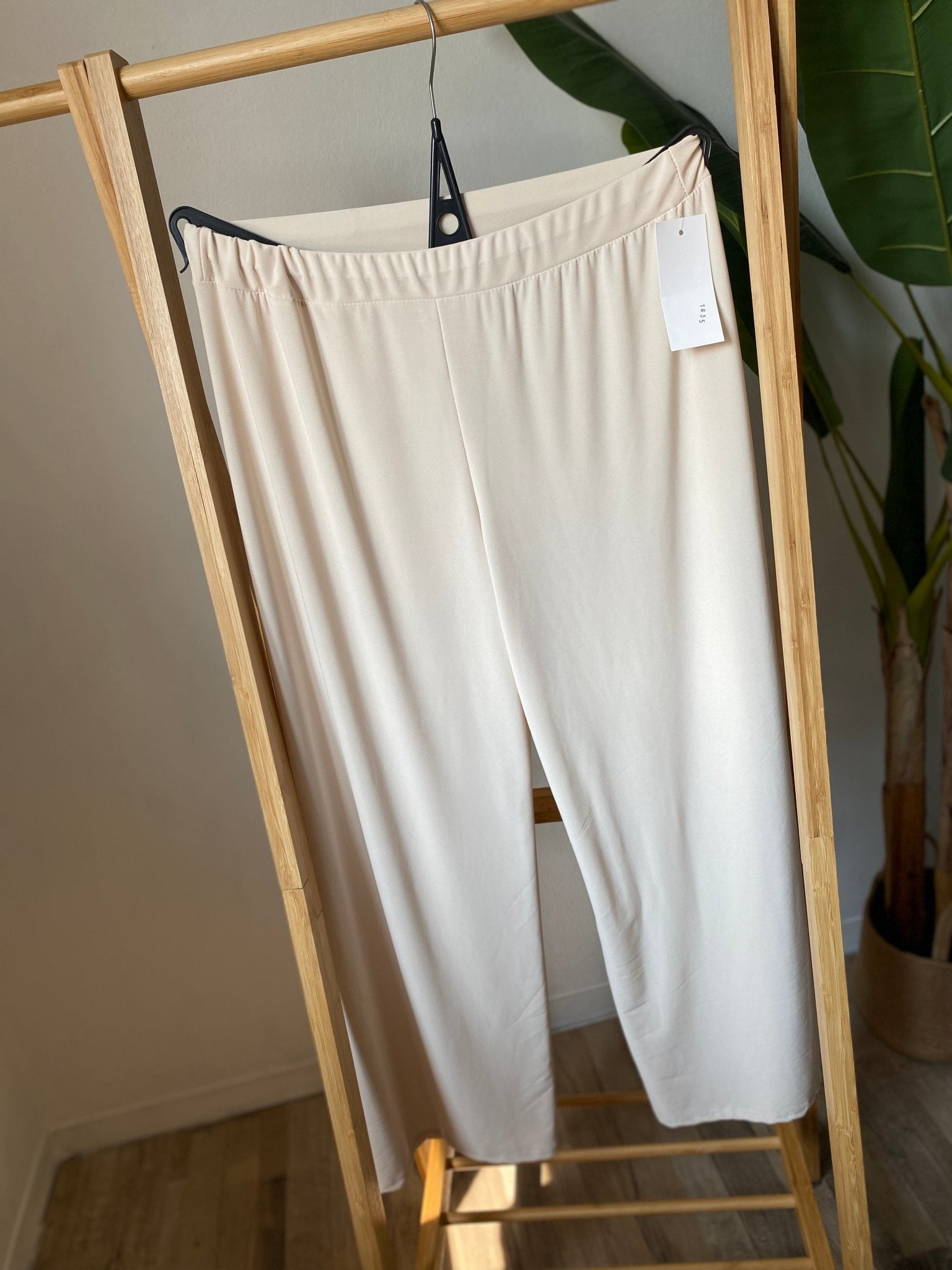 Panta basic taglie comode in viscosa - Prima Fila Moda Curvy