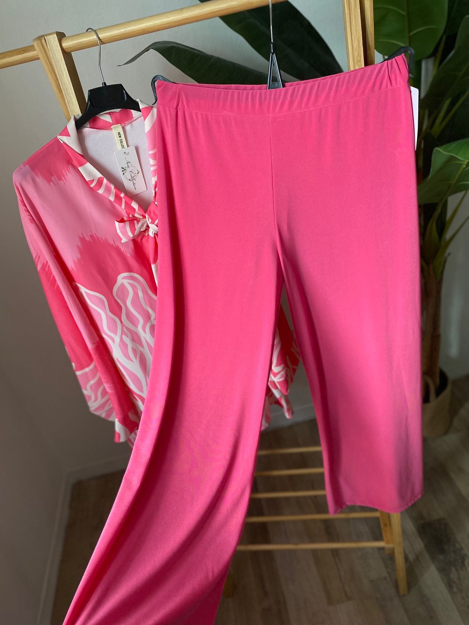 Panta basic taglie comode in viscosa - Prima Fila Moda Curvy