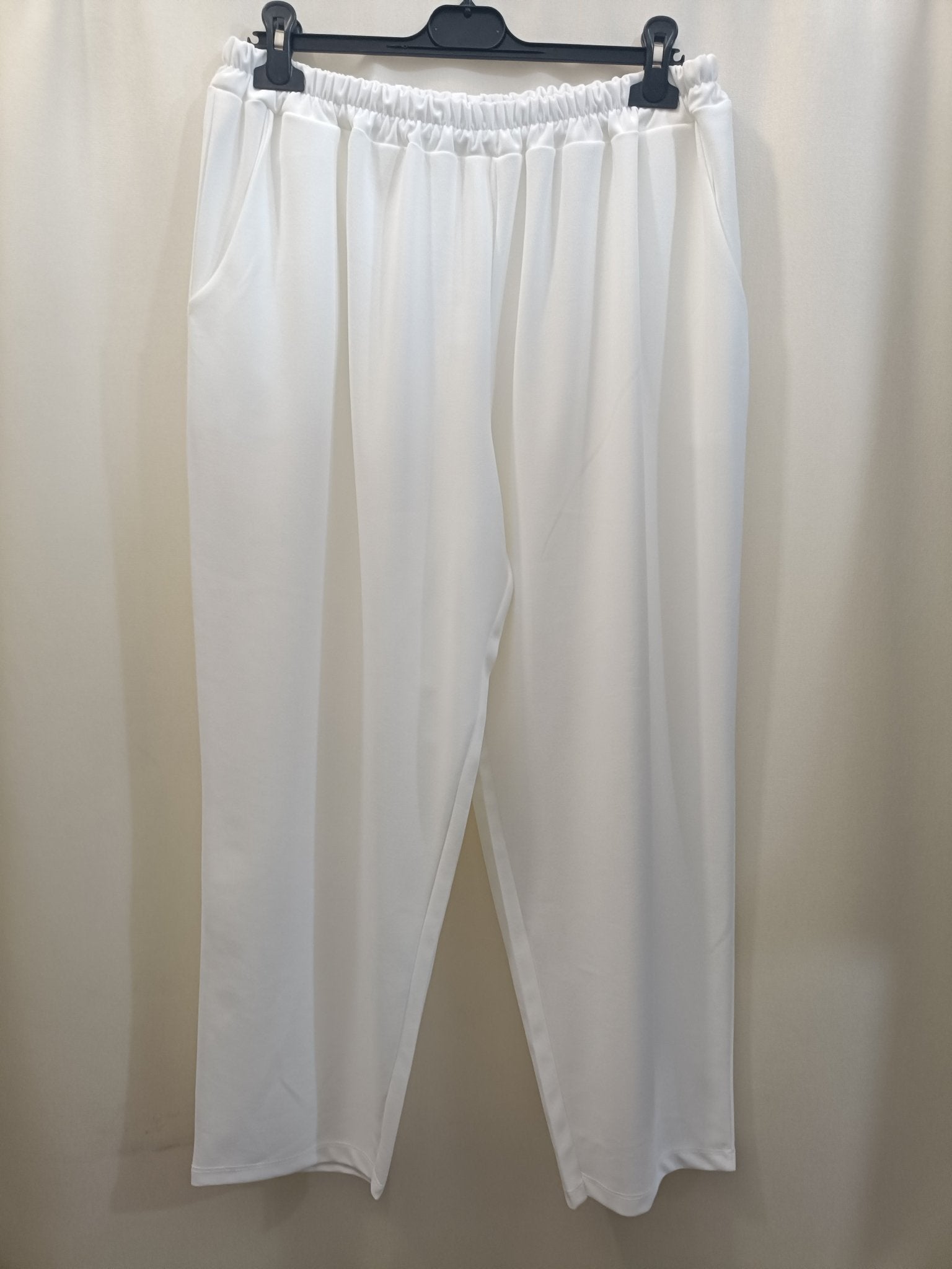 Pantalone da tailleur con tasche - Prima Fila Moda Curvy