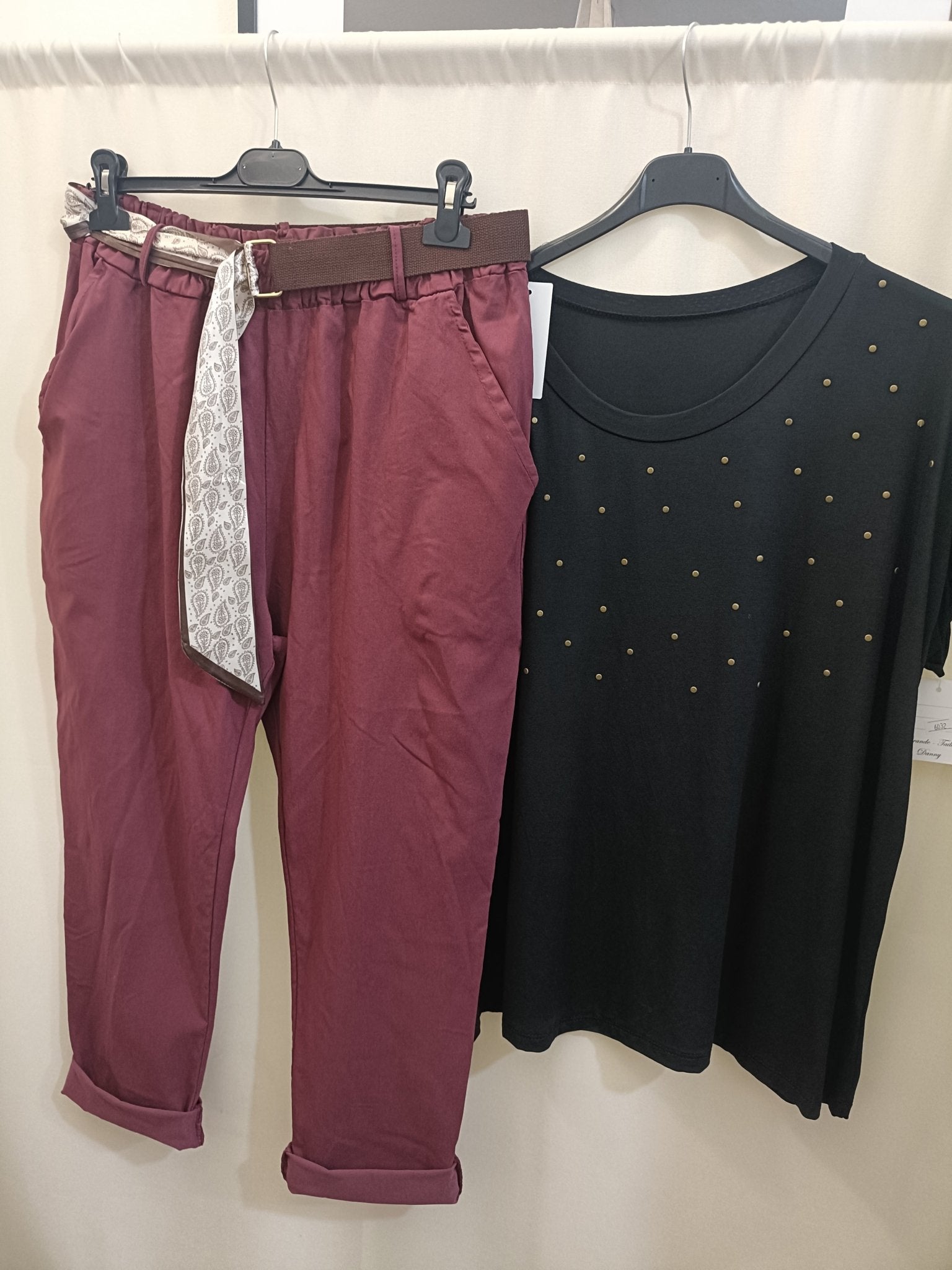 Pantalone Jeansetto passanti e cintura vestibilità perfetta XL alla 4XL - Prima Fila Moda Curvy