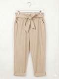 Pantalone magico fascia a fiocco magic pants - Prima Fila Moda Curvy