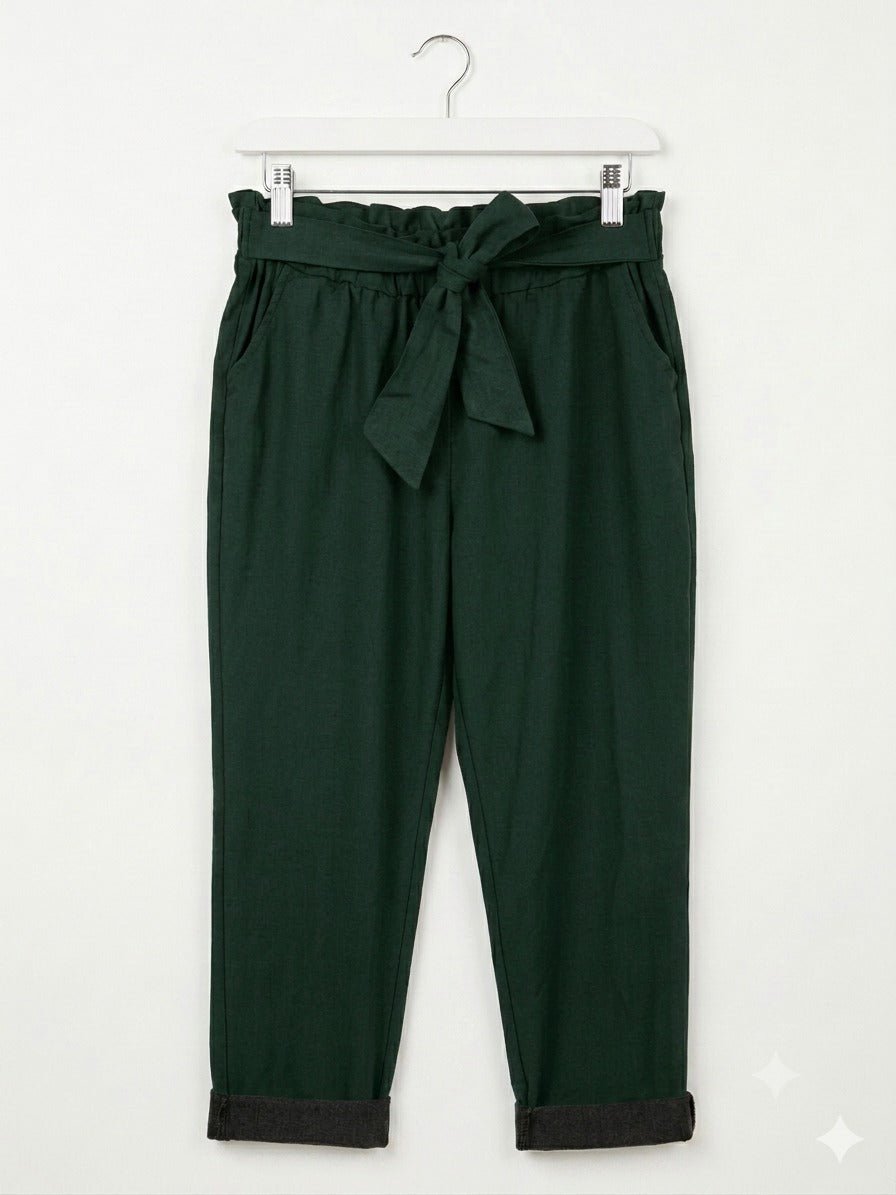 Pantalone magico fascia a fiocco magic pants XL 5XL Prima Fila Moda - Prima Fila Moda Curvy