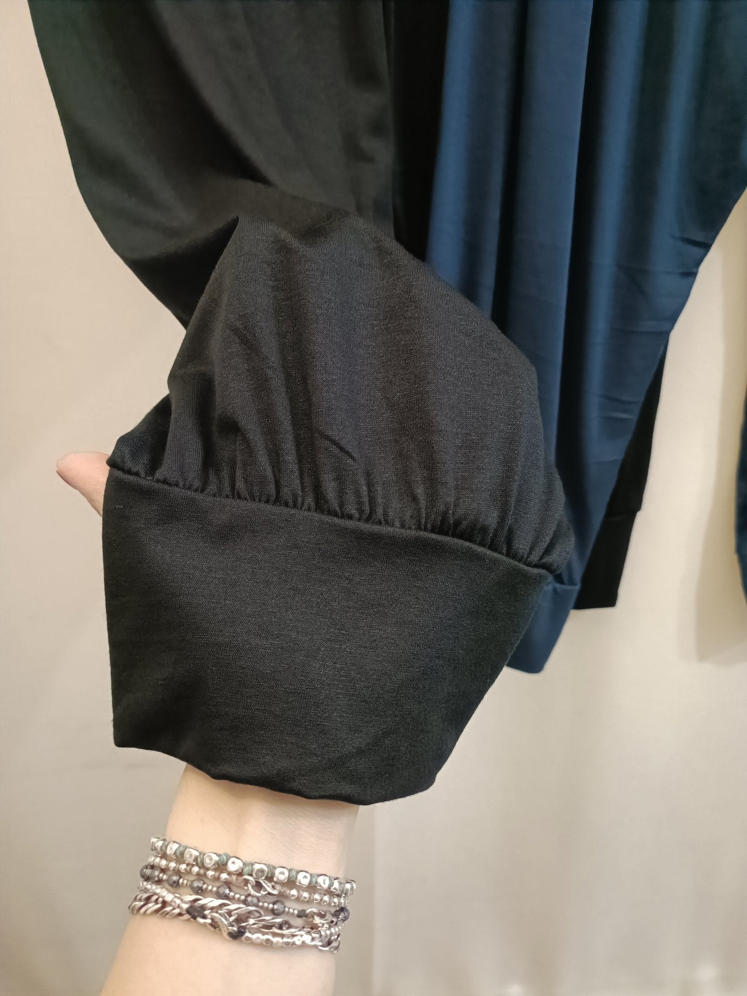 Pantalone modello ciclista cavallo basso taglie comode L 5XL - Prima Fila Moda Curvy