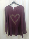Maxi maglia con applicazioni - oversize