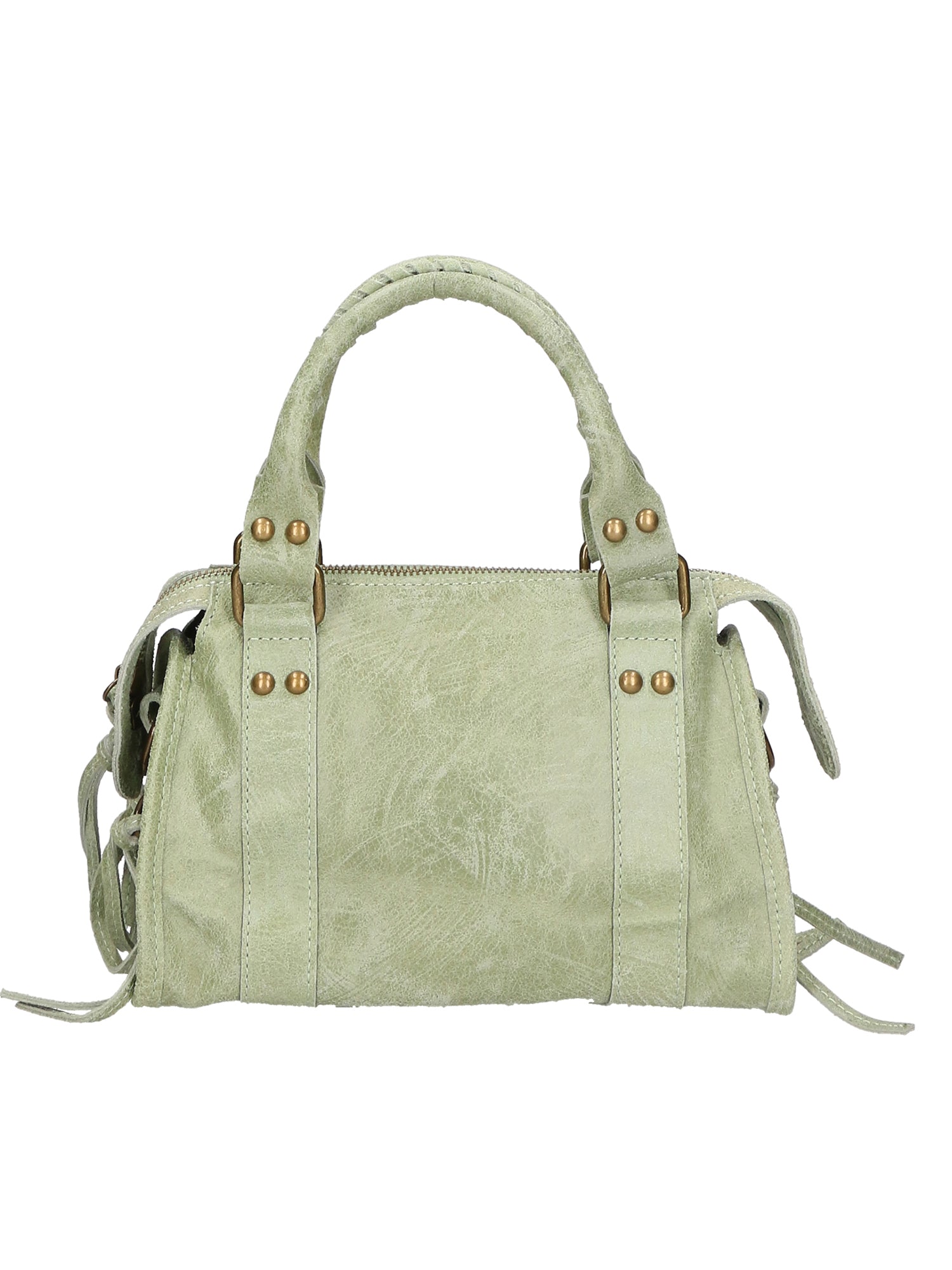 Borsa a spalla City bag vera pelle artigianale italiana