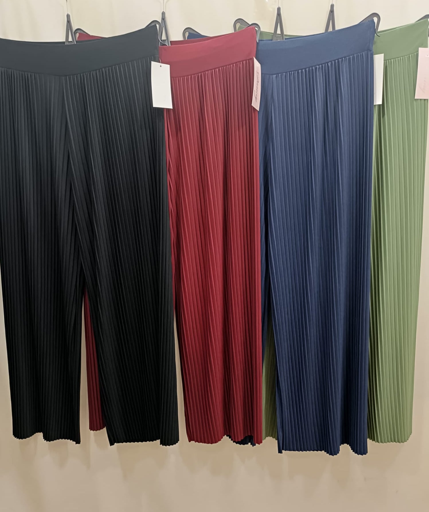 Pantalone Plissé - taglie comode made in Italy