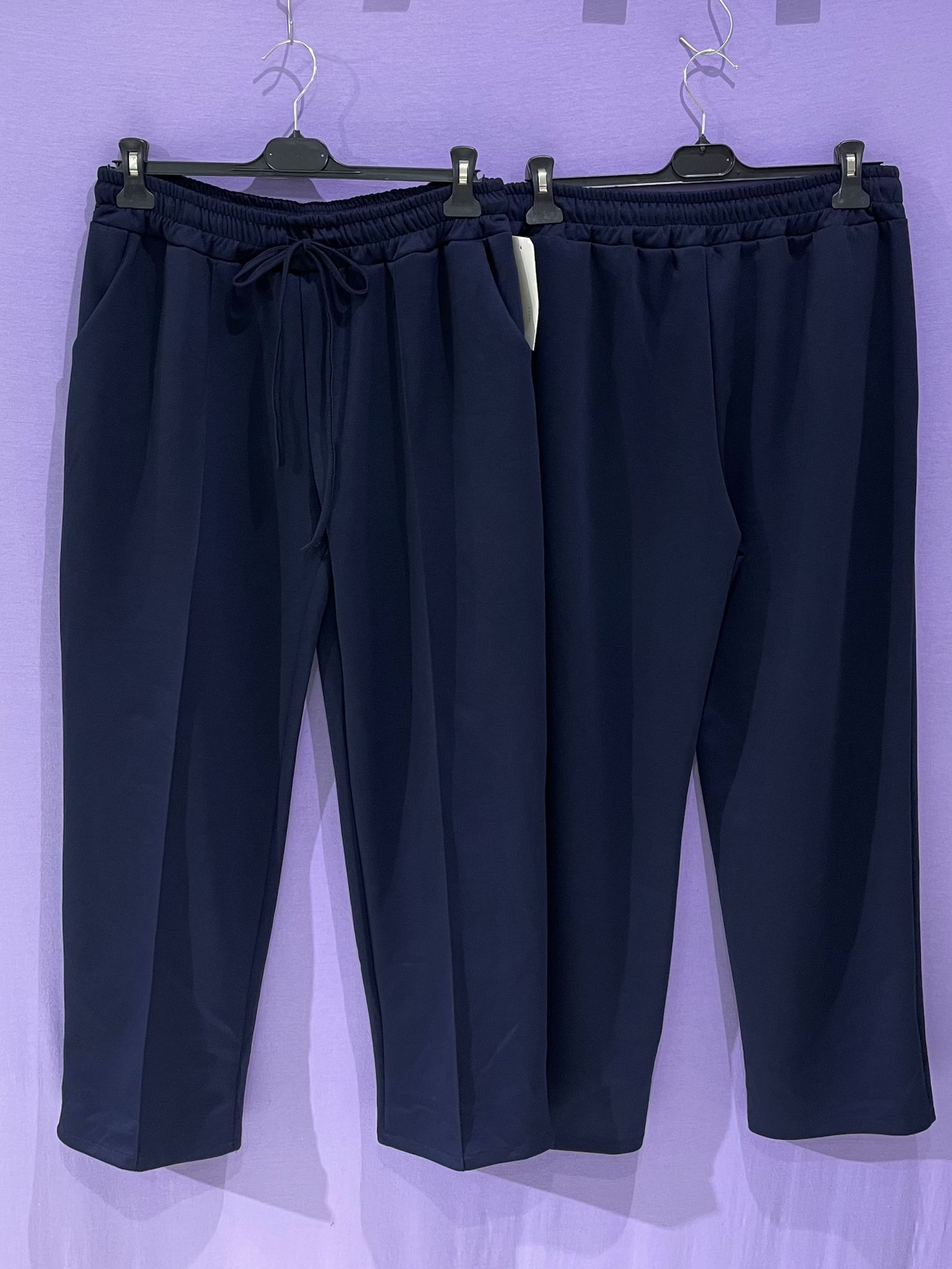 Pantalone curvy elasticizzato