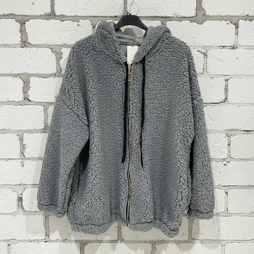 Maxi felpa teddy curvy