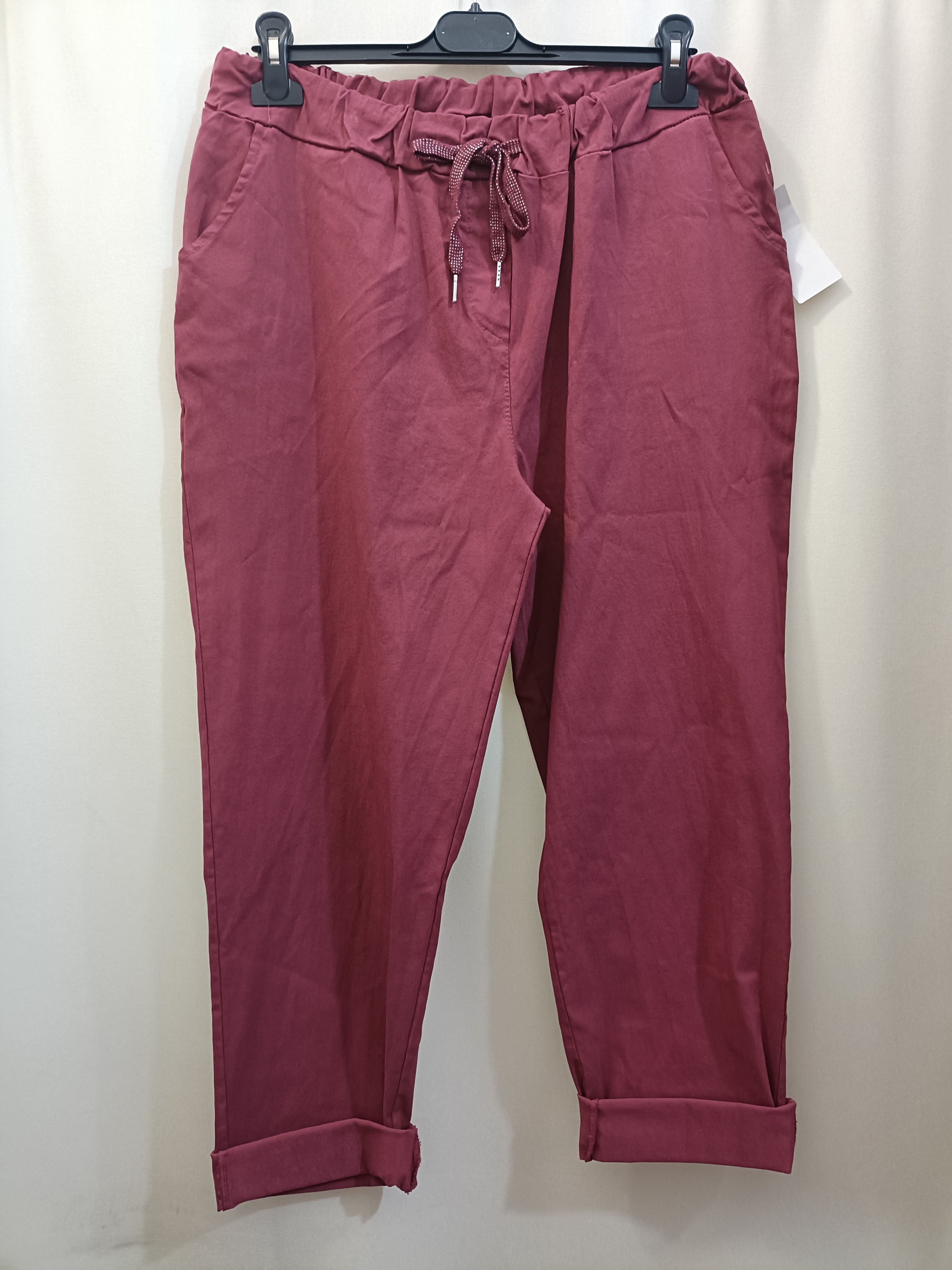 Pacchetto Colorato 3 paia di jeansetti limited edition curvy amaranto albicocca viola - taglie comode