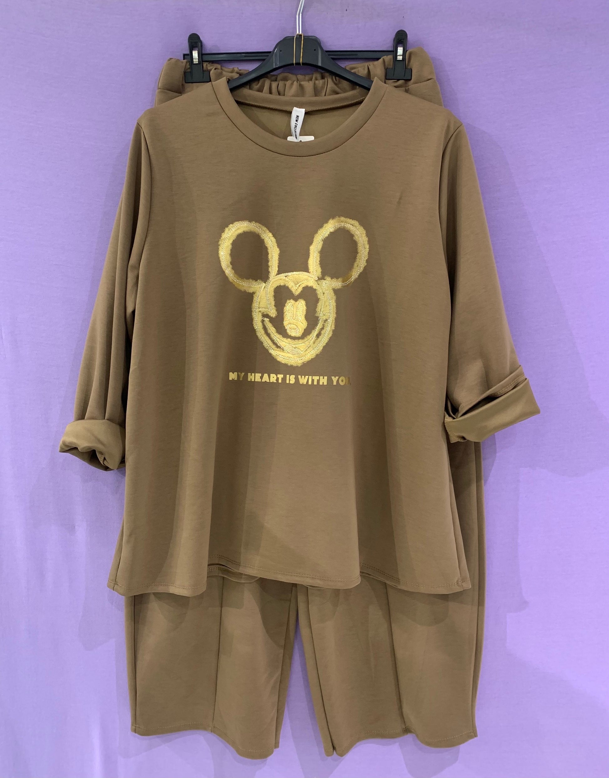 Maxi tuta Mickey Mouse curvy