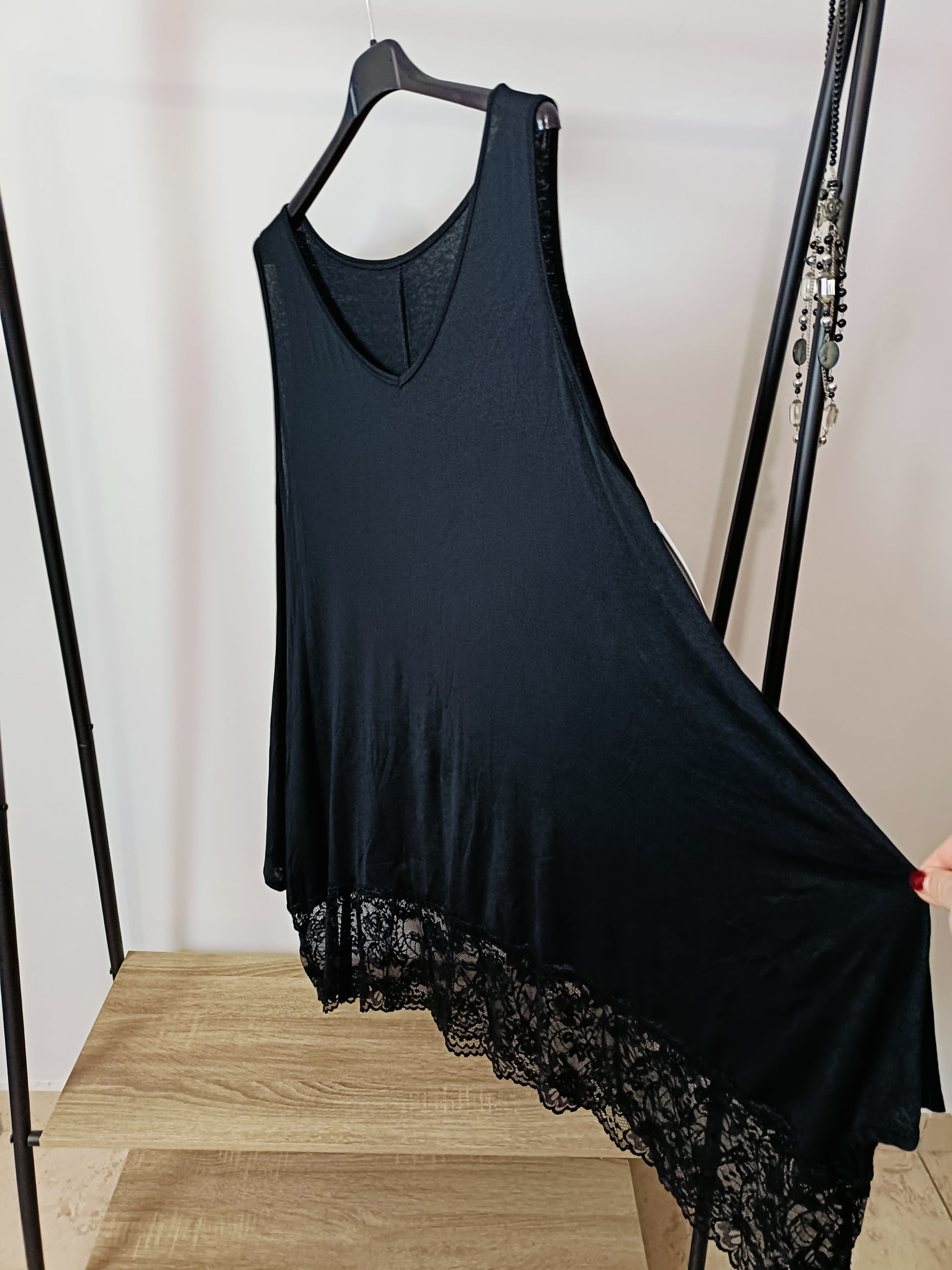 Maxi top pizzo Curvy
