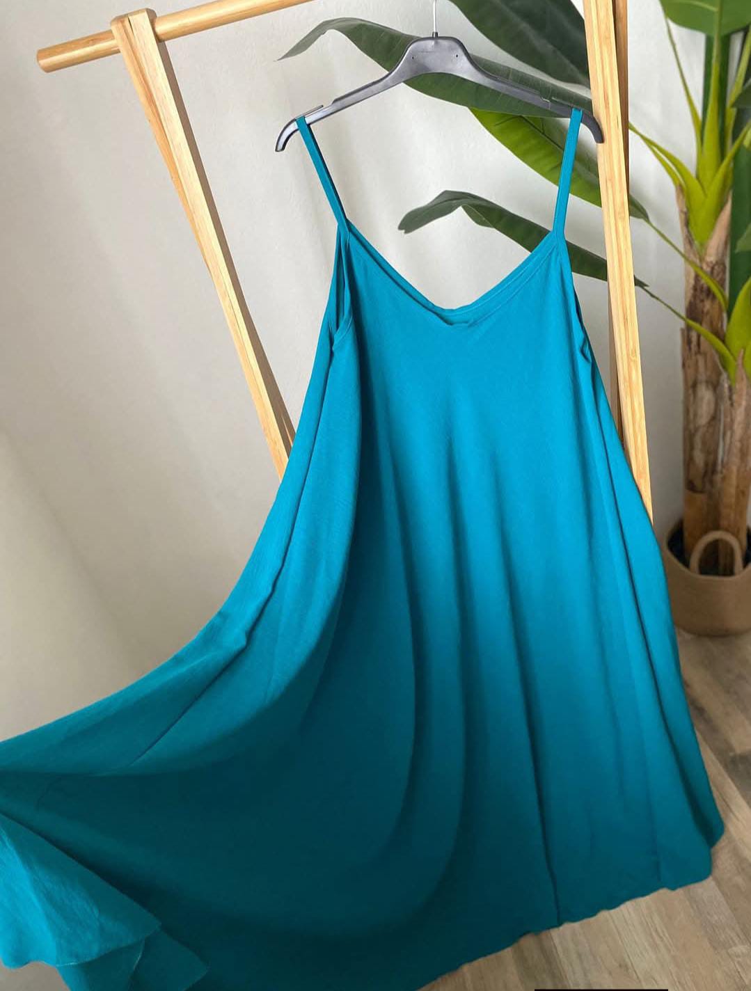 Abito spallina taglie comode