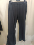 Pantalone a zampa in pizzo