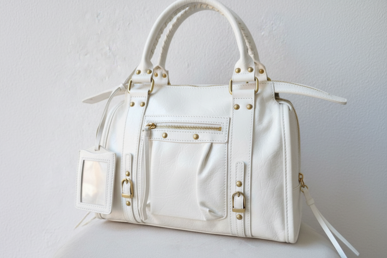 City bag Modena media ecopelle