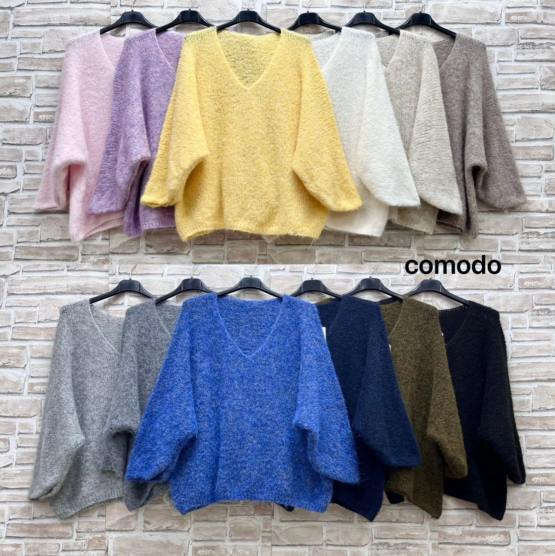 Maglioncino crop nuvola curvy